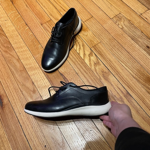 Troy Leather Tie Preppy Daily Comfy Grand Sneaker Athletic Sport Moccasins work - Picture 1 of 9